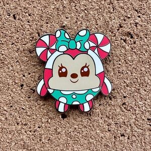 25% OFF 3+ BUNDLE OFFER! Disney Minnie Mouse Munchling Christmas Peppermint Pin